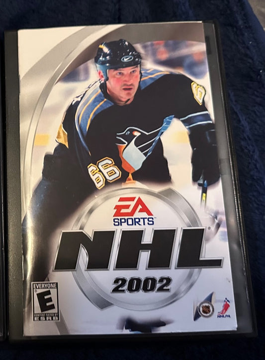 PS2 NHL 2002 Video Game, 6 x 4 x 1