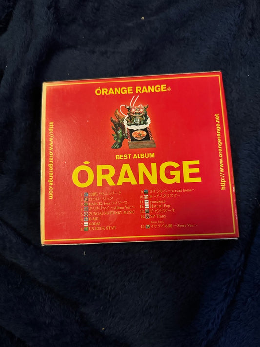 CD: Orange Range, 5 x 4 x 1