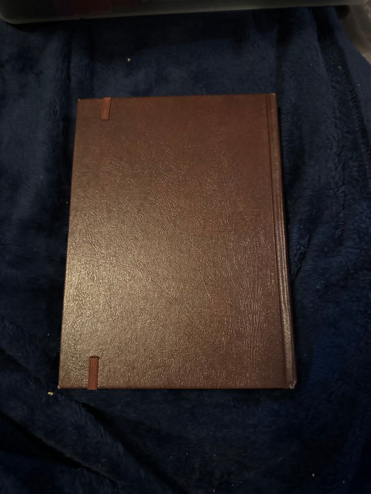 Brown Lord of the Rings Leather Bound Journal, 6 x 4 x 1