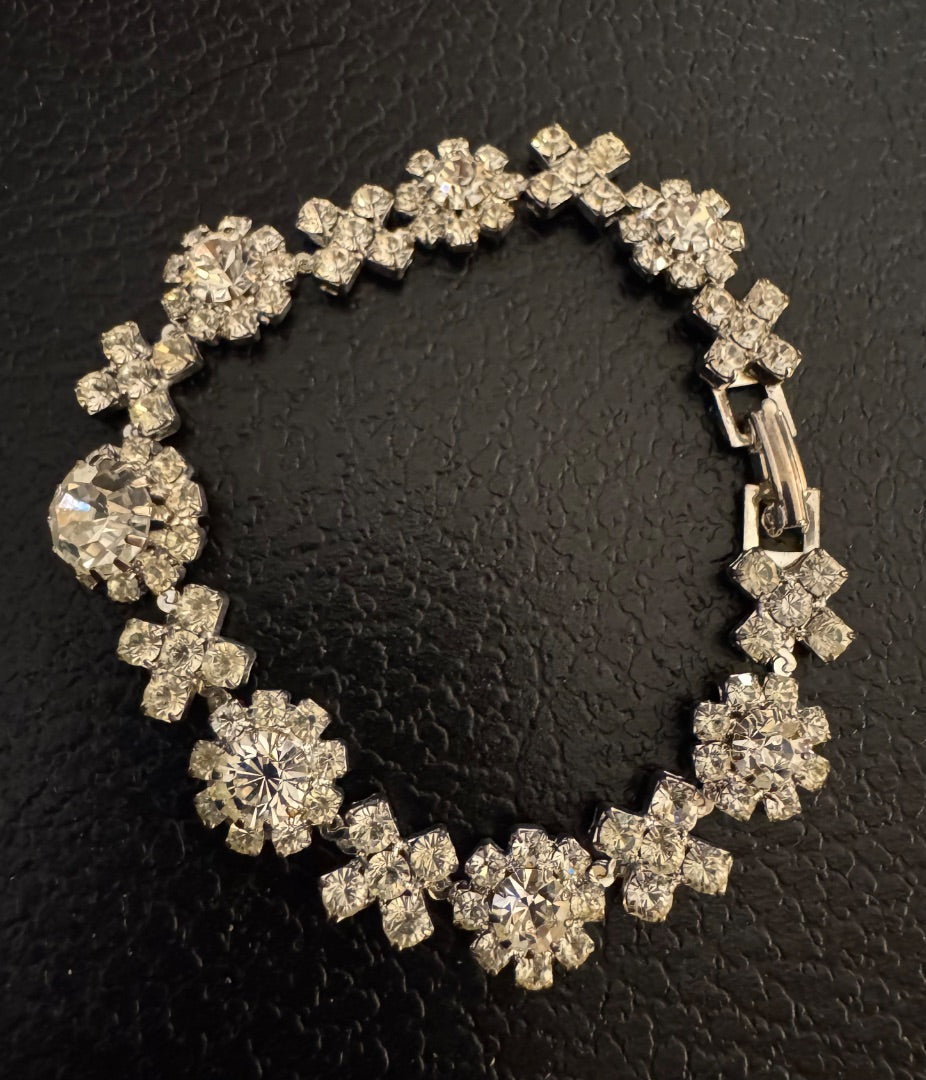 Clear Rhinestone bracelet