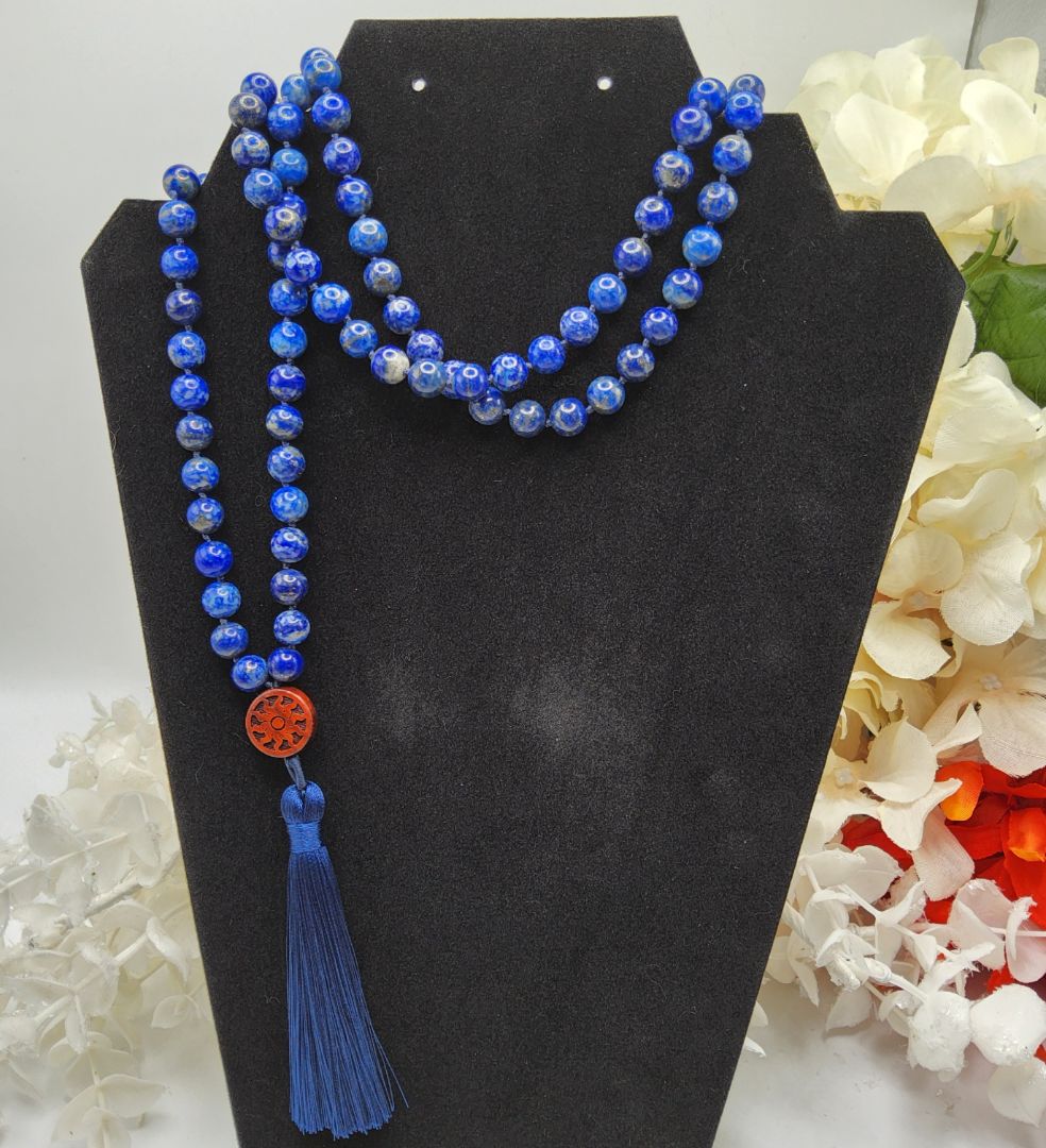 Lapis Lazuli Mala Jewelry