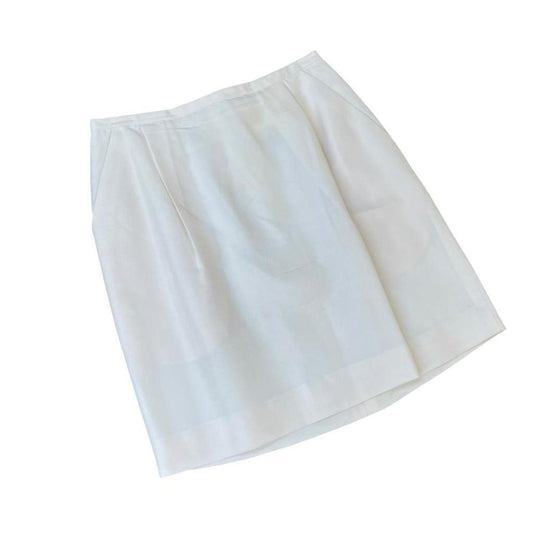 Ellen Tracy Silk Mini Skirt, XS