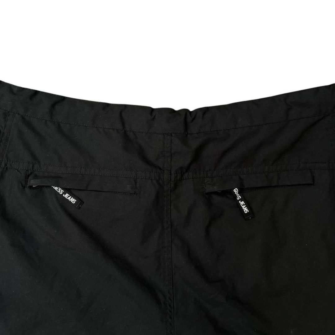 Y2K Guess Black Nylon Shorts, 8/10