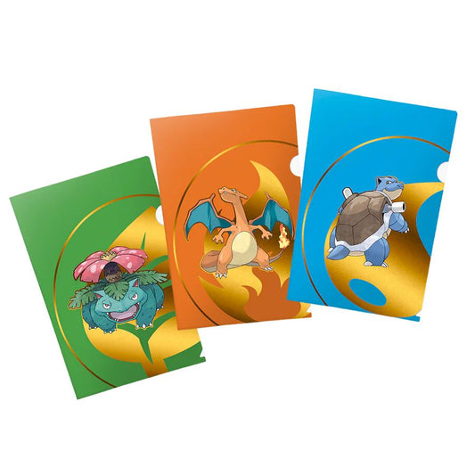 Ultra Pro Pokemon Tournament Folio - 3 Pack (Charizard, Venusaur, Blastoise), 8.6" x 12.2"