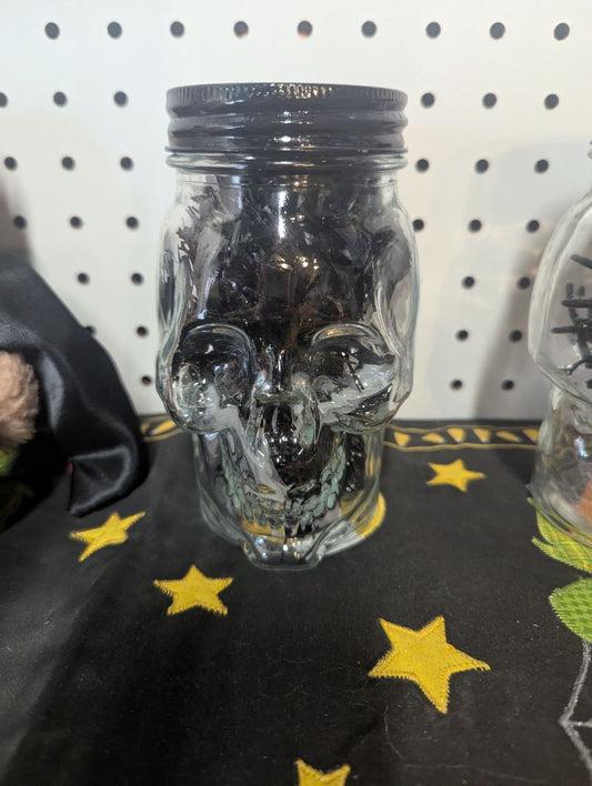 skull glass
