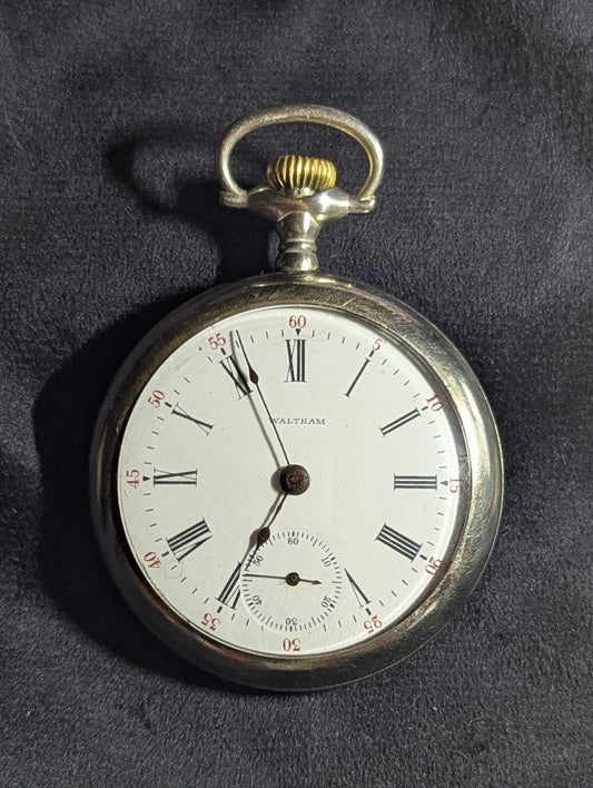Waltham pocket watch - 15 Jewels - 18 size - Serviced