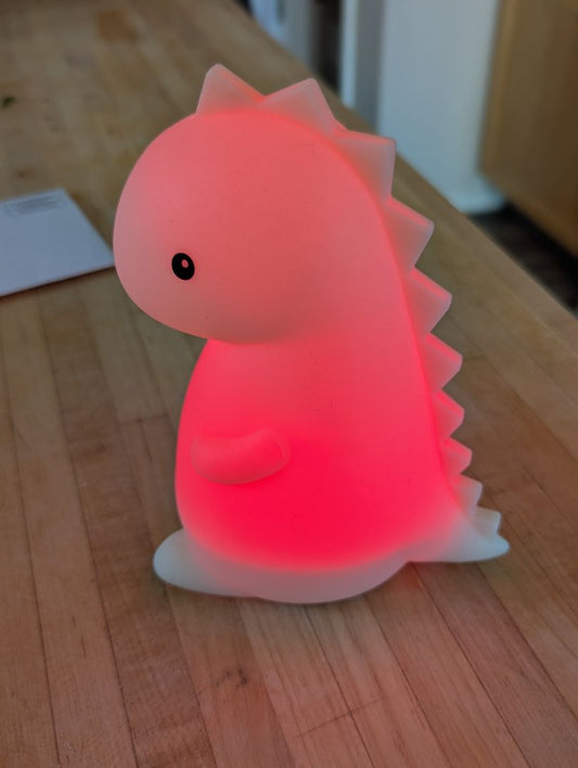 Dino night light - Soft and squishy - Reachargable