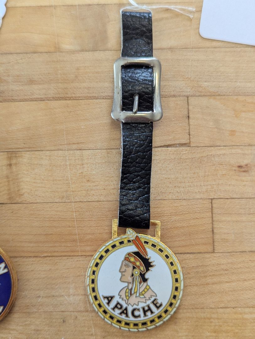 Apache Pocket Watch fob