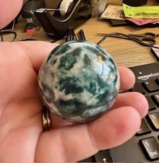 Ocean Jasper Sphere
