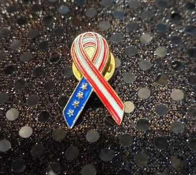 Remembrance Ribbon Lapel Pin