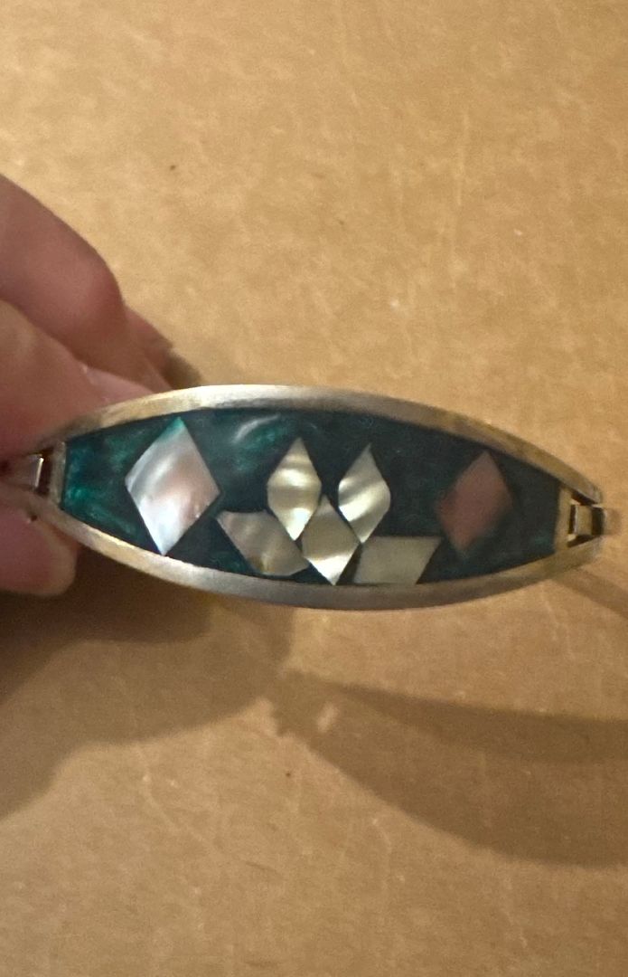 Shell Inlay Bracelet