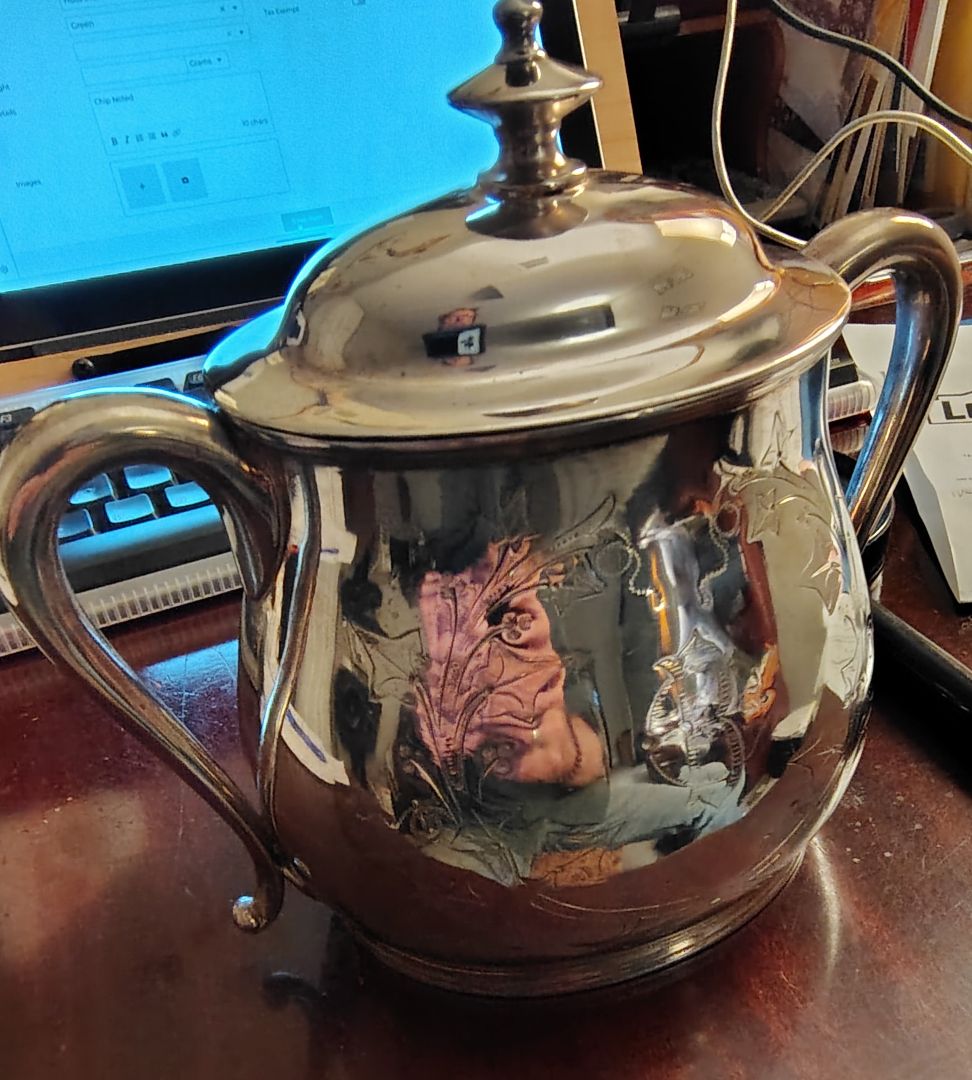 silver Rogers & Smith Co New Haven Conn Vintage Covered Silver Plate Sugar