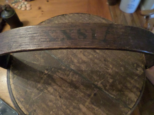 Antique Firkin Sugar Bucket