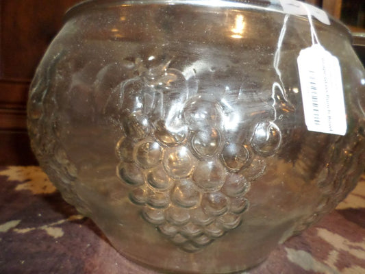 Grape Glass Punch Bowl