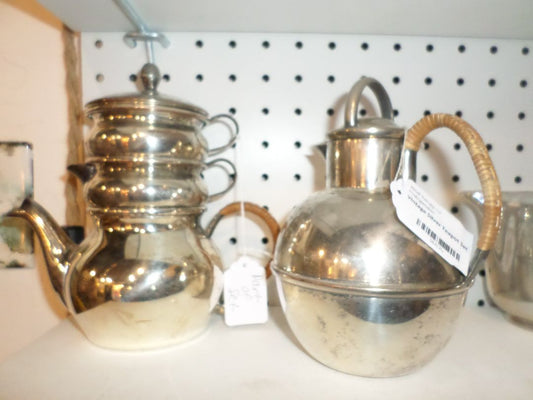 Vintage Silver Teapot Set