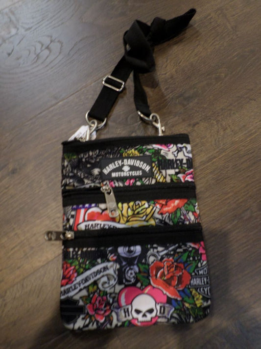 Harley Davidson Tattoo Sling Purse - Brand New