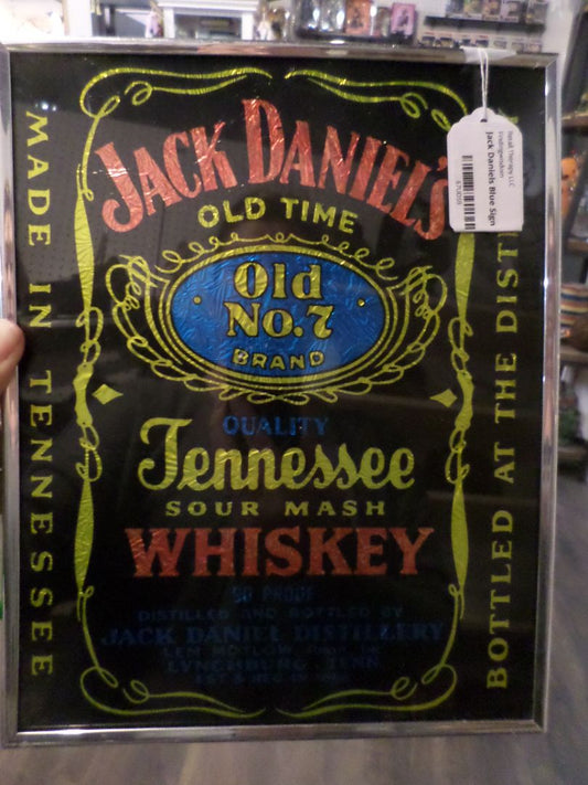 Jack Daniels Blue Sign