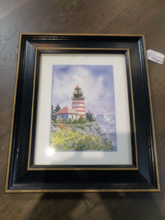 Watercolor Painting "West Quoddy" by Edie Hopkins