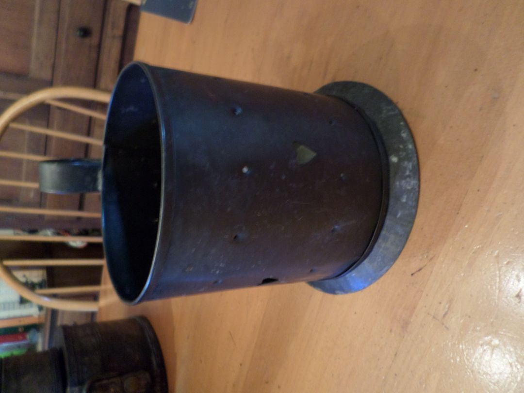 Pierced Tin Candle Lantern