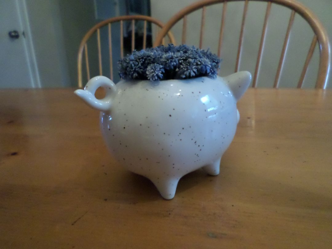 Ceramic Pig Planter