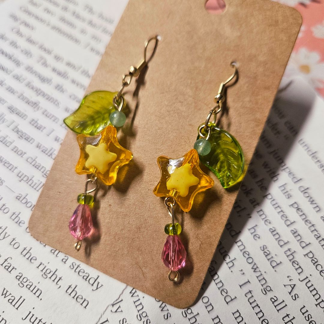 Starfruit drop Earrings
