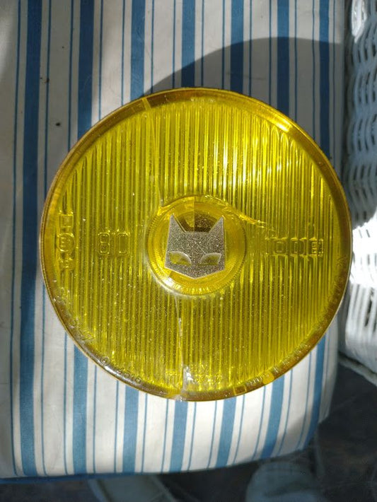 Yellow  Vintage Truck Light w/Cat Face