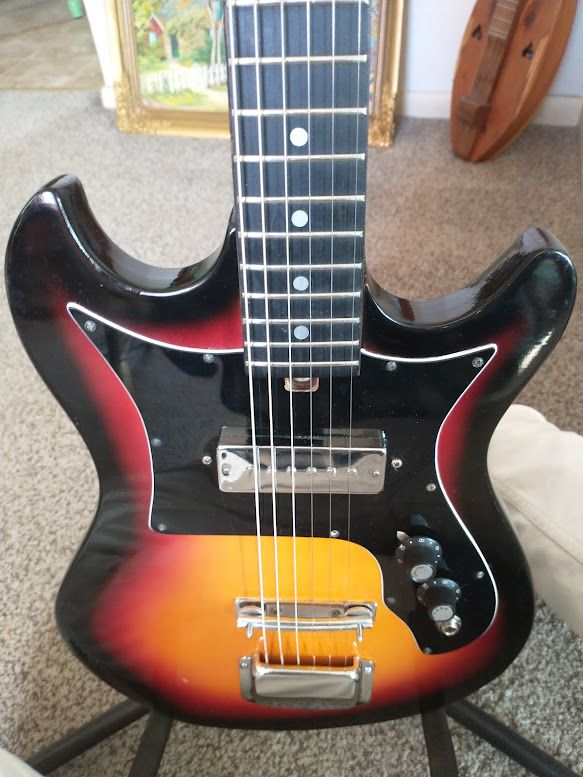 Sunburst Kawai Global Kawai Global Electric Guitar
