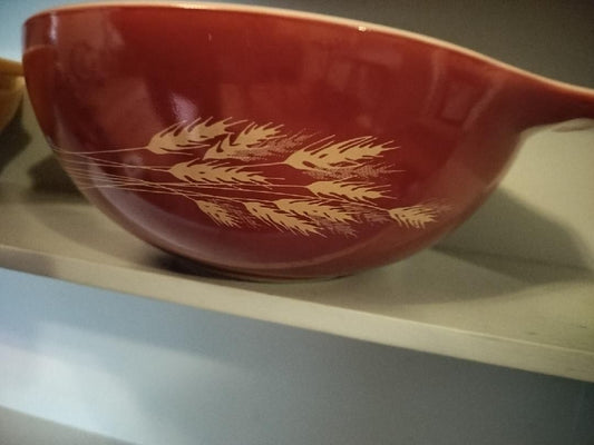 Pyrex 045 Cinderella wheat set of 4 LR