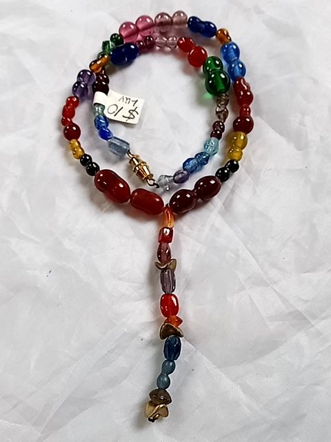 Multicolor Glass beaded necklace