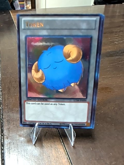 Yugioh Card Sheep Token (Blue)