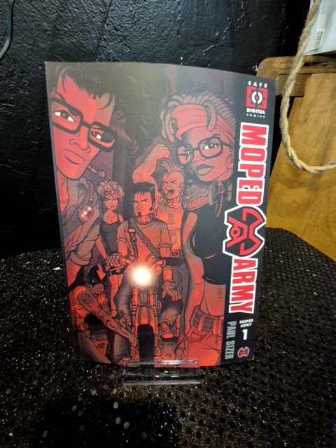 Cafe Digital Comics Moped Army Graphic Novel
