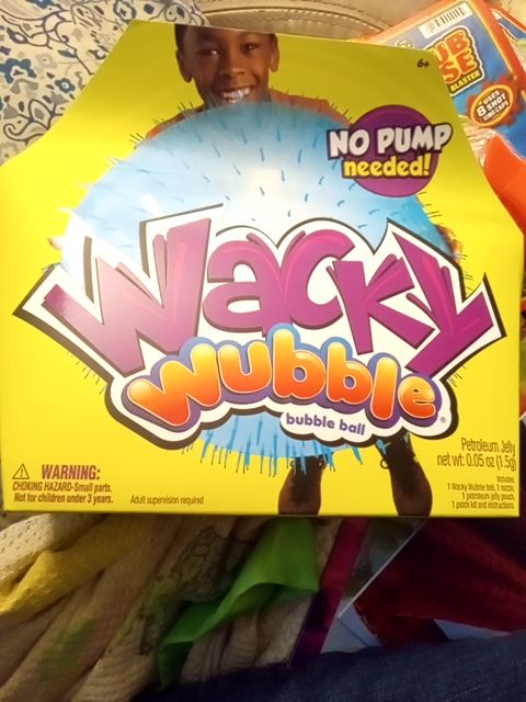 New wacky wobble ball