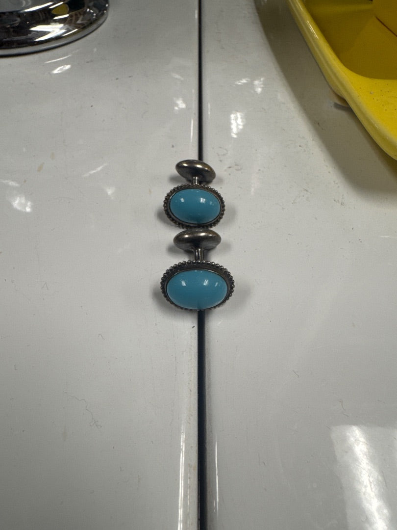 925 Turquoise Cufflinks