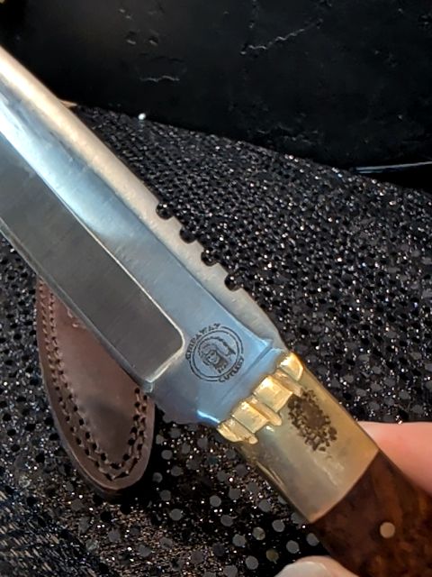 Chipaway Cutlery fixed blade w/ sheath