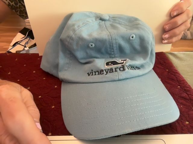 lt Blue Vineyard Vines Hat