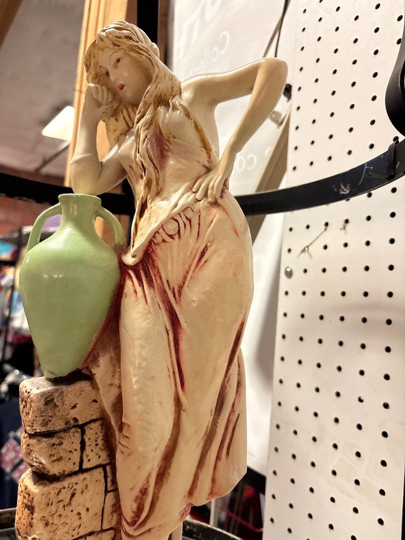 Rebecca at the well statue