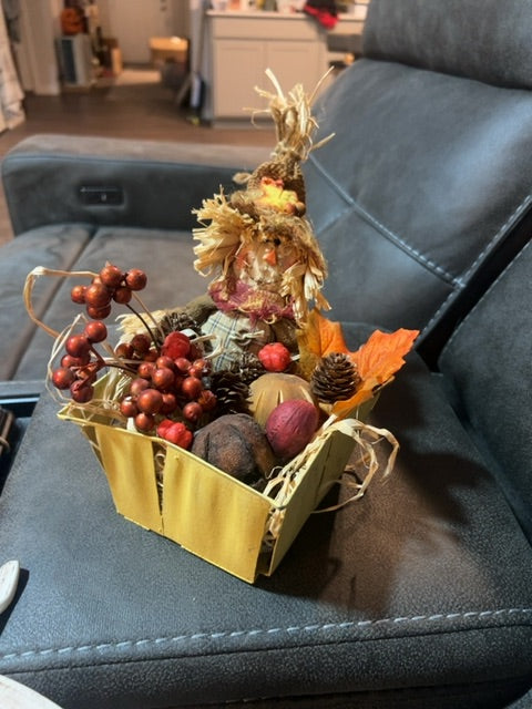 Scarecrow basket