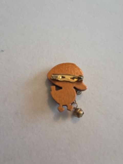 1960's Hand Painted Duck Brooch