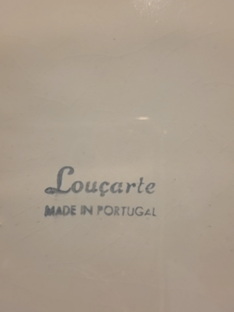 Loucarte- Portugal Soup Toureen with platter, lid, & laddle