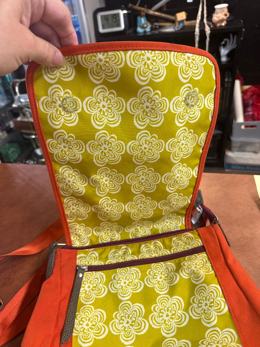 Orange haiku purse