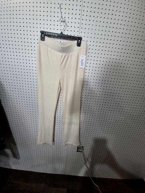 Bird fashion cream fleece pant, Xl
