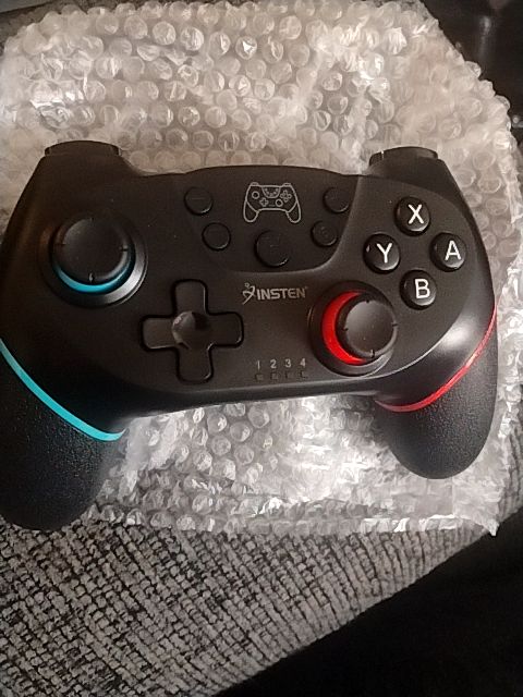 Black Insten Nintendo Switch Compatible Game Controller