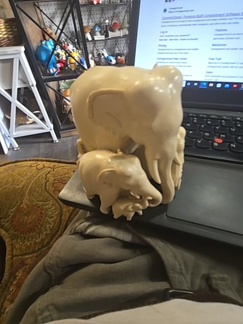 White Elephant family collectable