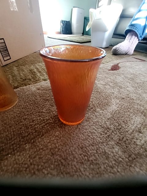 Jeannette tree bark juice glass