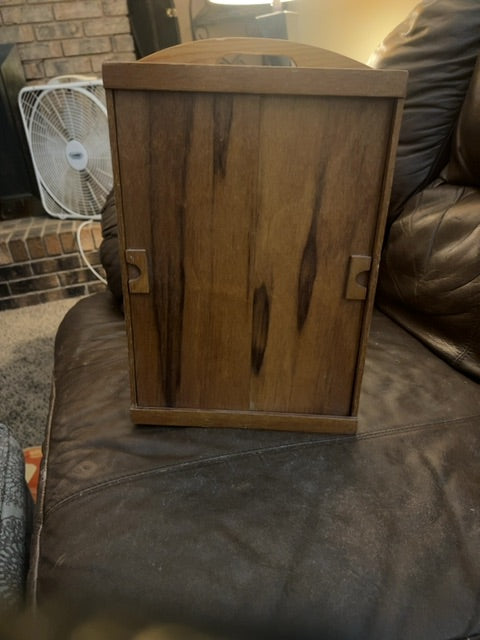 Wooden storage box