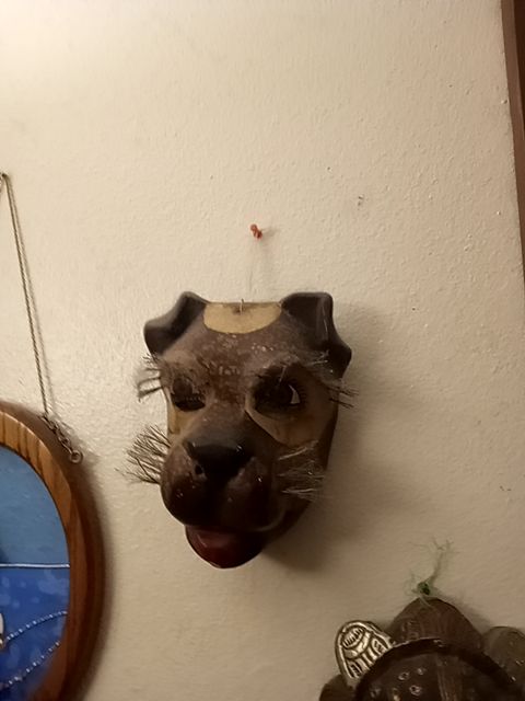 Very early folk mask