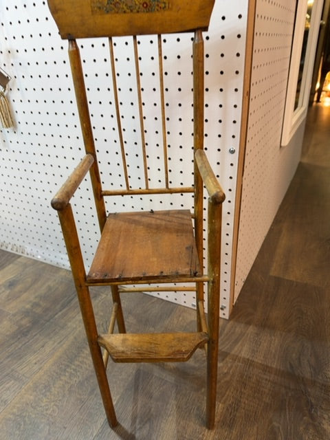 Brown Doll High chair, 9 x 26