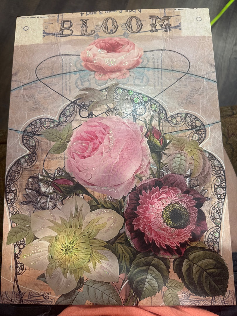PAPAYA! “Bloom” Floral Wall Art