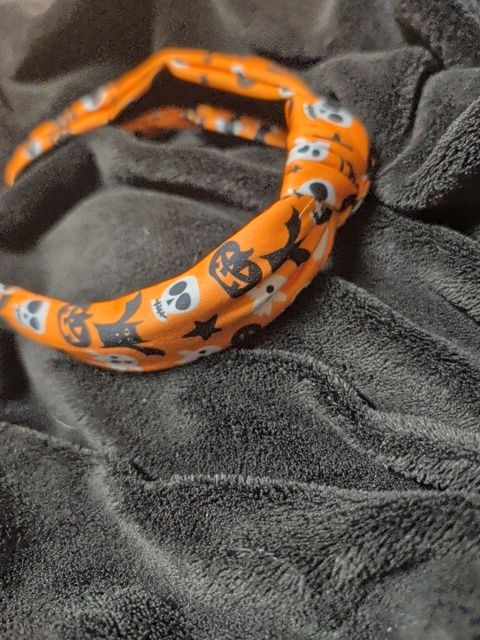 Orange Halloween Headband