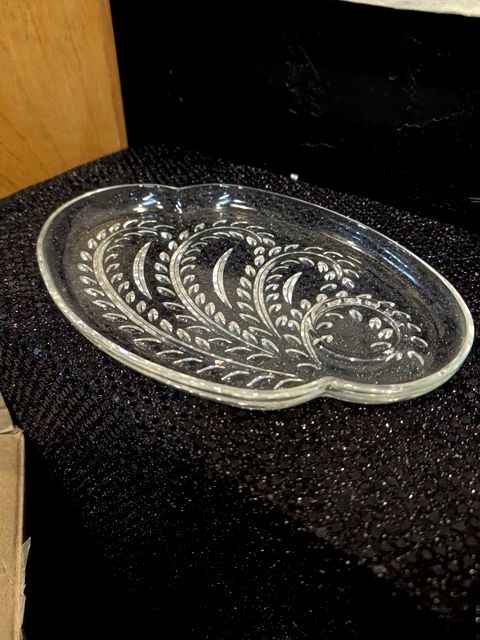 Vintage Snack Plate as is